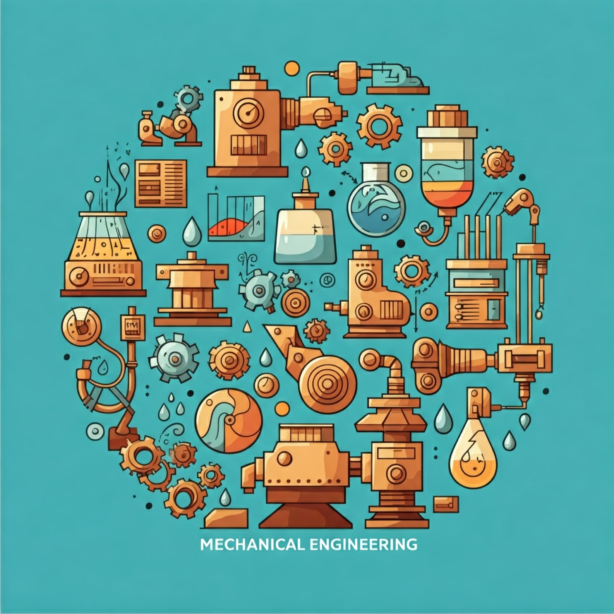 機械工学のイラスト
