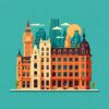 建築学のイラスト